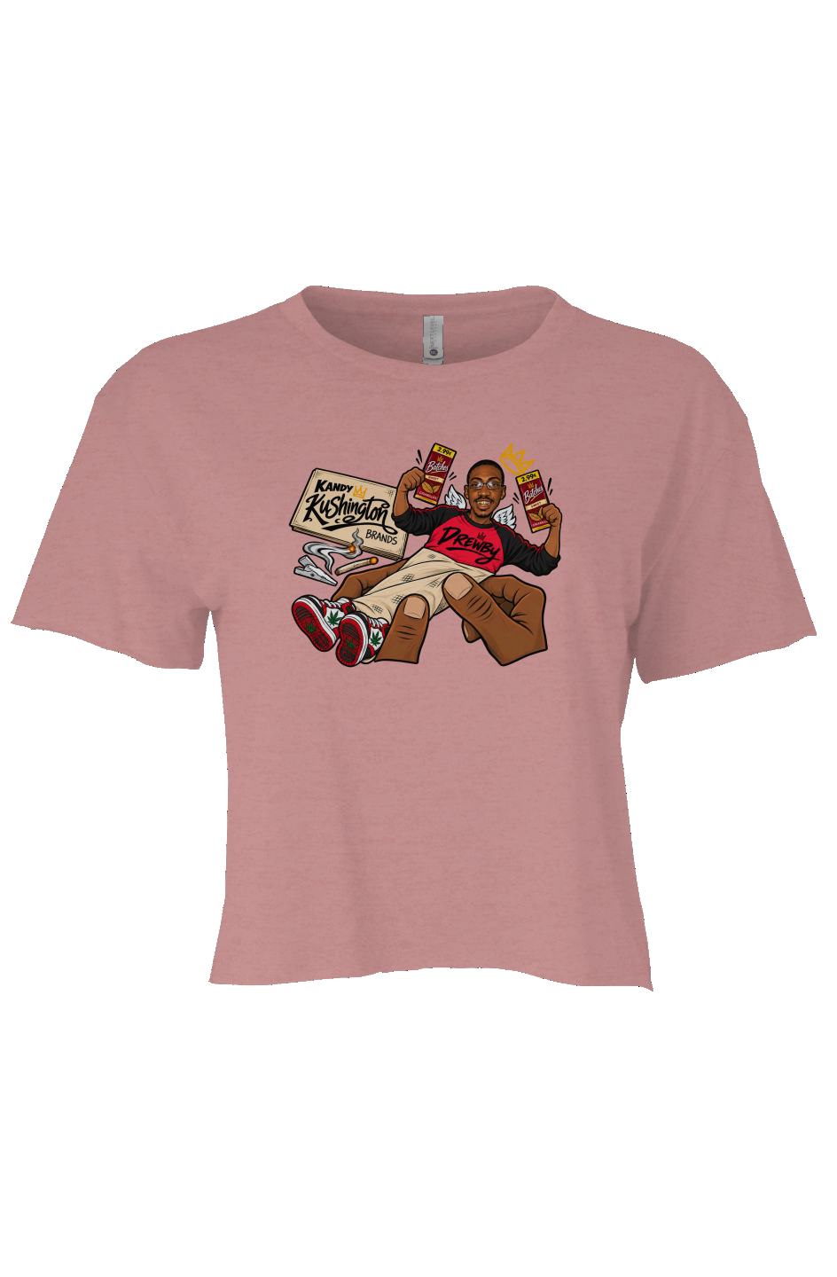 KandyKushington "Drewby Forever" Memorial Crop Tee