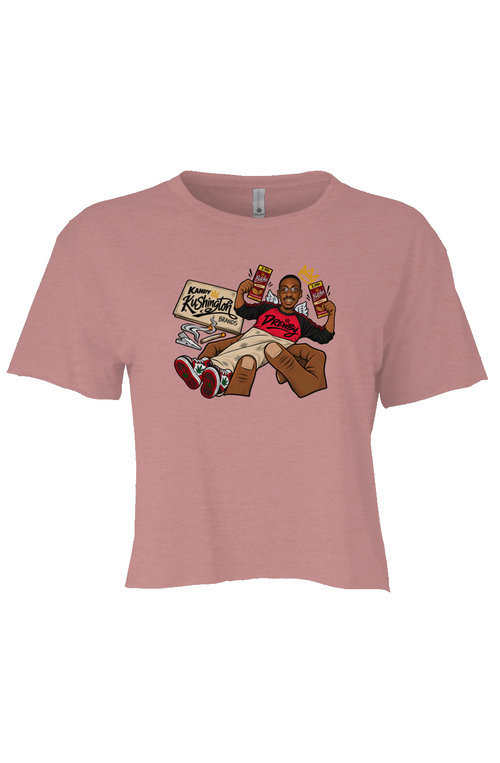 KandyKushington "Drewby Forever" Memorial Crop Tee