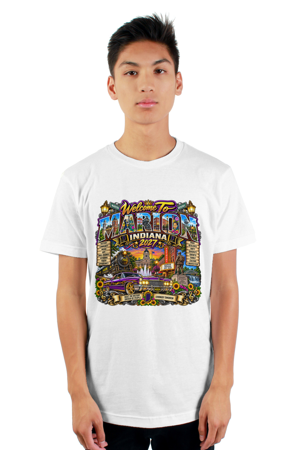 KandyKushington Welcome to Marion Indiana Commemorative City Tee