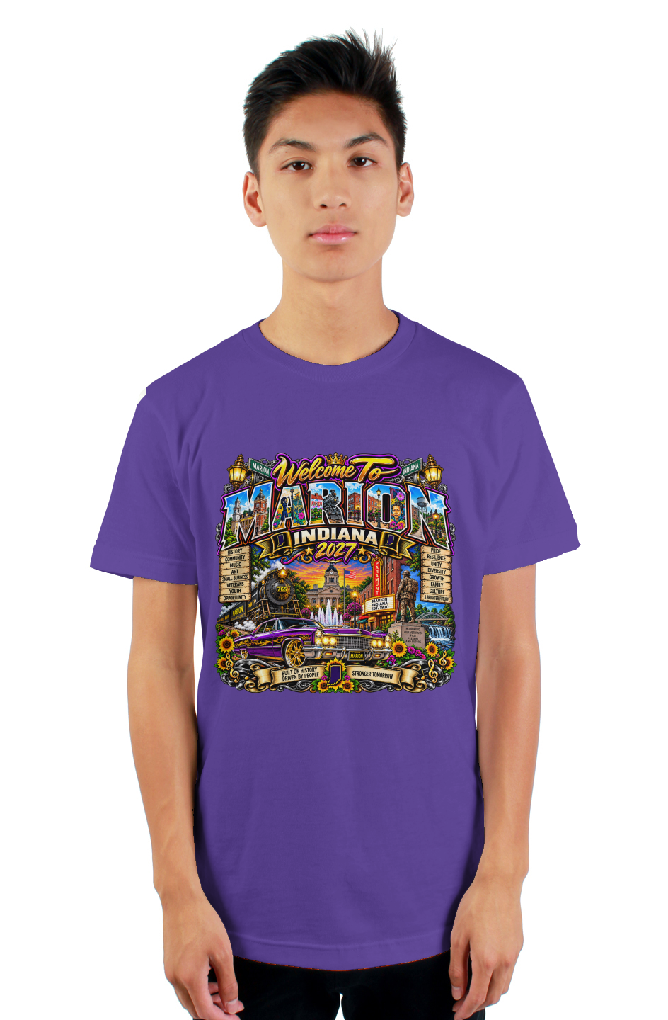 KandyKushington Welcome to Marion Indiana Commemorative City Tee