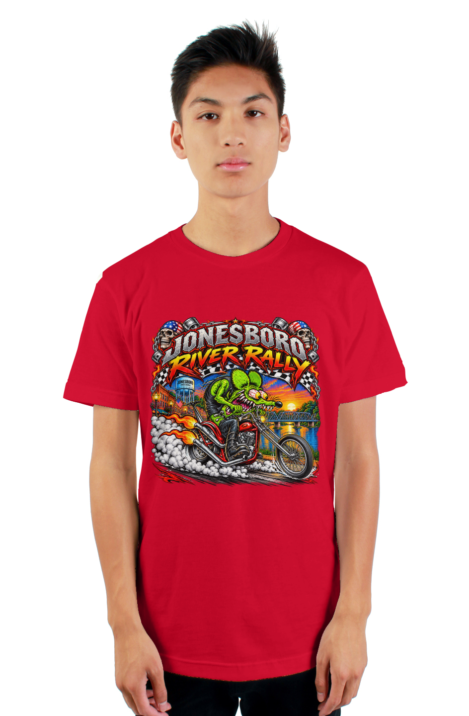 KandyKushington Jonesboro River Rally Rat Rod Biker Tee