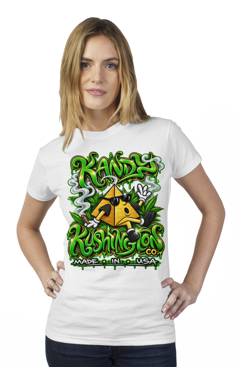 KandyKushington Retro Stoner Tee 2015 Womens Season 2
