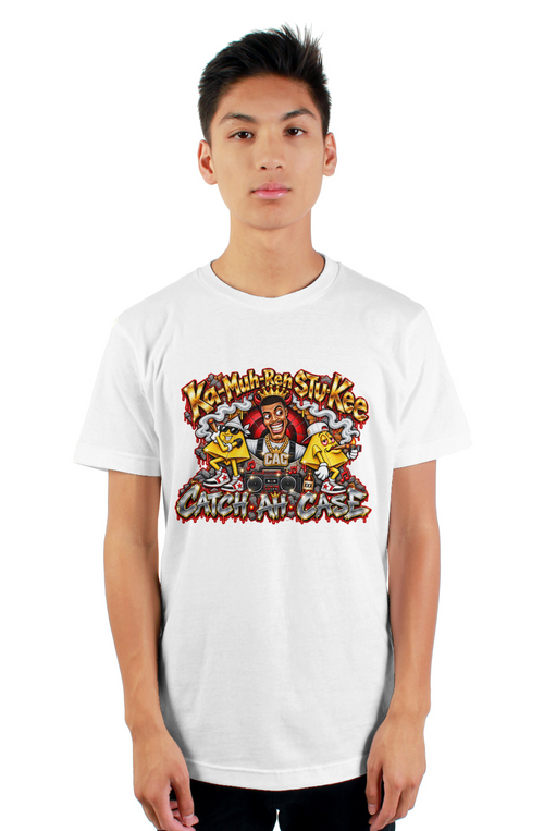 KandyKushington Brands Catch Ah Case Graphic Men Tee