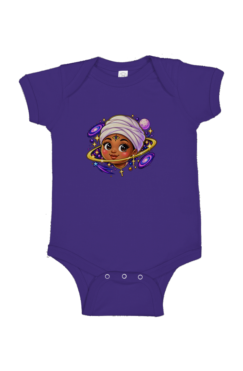 KandyKushington Brands Cosmic Queen Baby Onesie